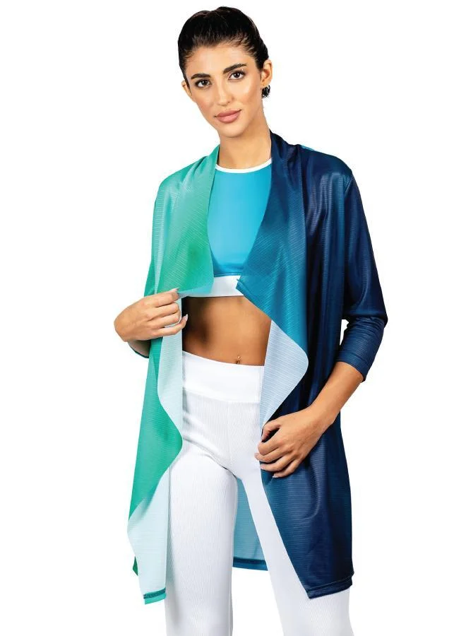 ZAECY Women's Loose-Fit Printed Shrug