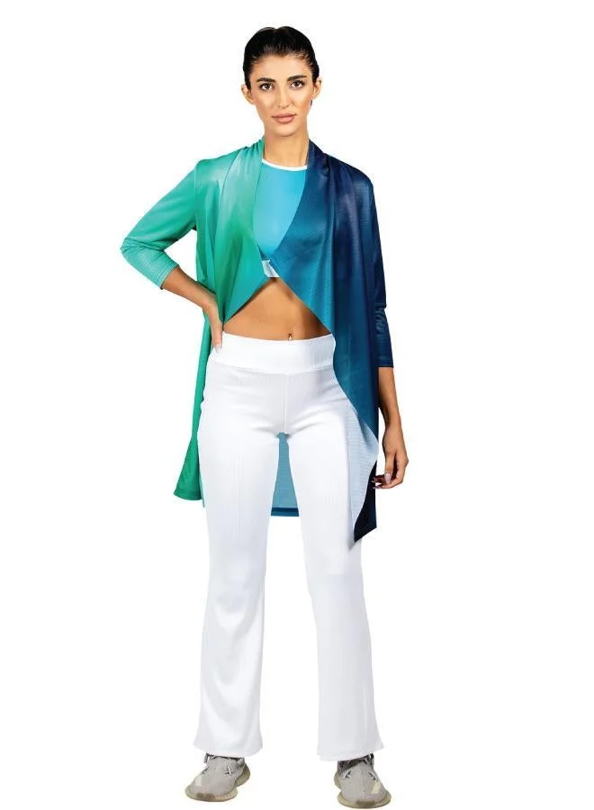 ZAECY Women's Loose-Fit Printed Shrug