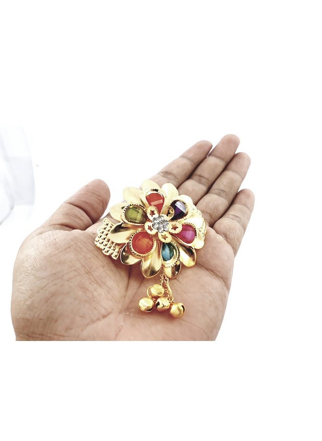 DHAVESAI - Dhavesai m.d.d multi design hair clips,hair accessories for girls and women small size pack of 1 (multi colour and design as per availability) - Image 1