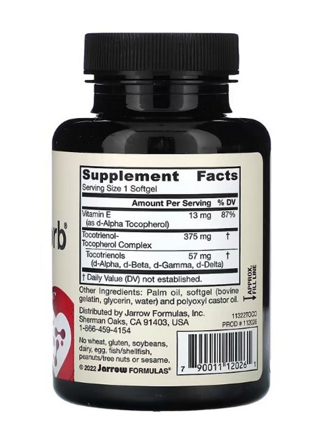 jarrow formulas TocoSorb High Absorption 60 Softgels - Image 2