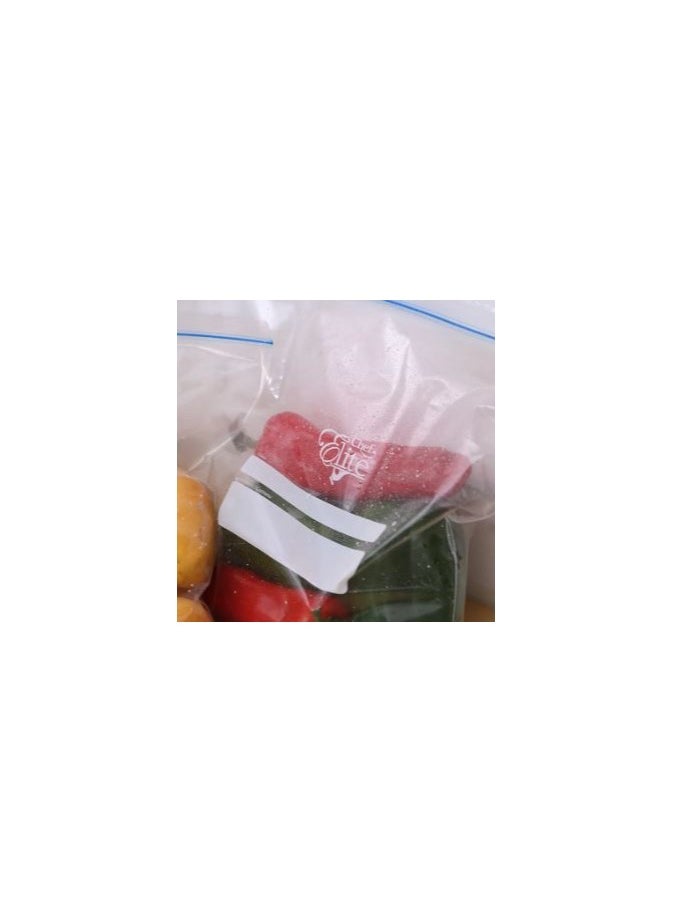 Spaceshoop Clear Resealable Freezer Bag 20pcs Food Storage Beg Plastik  - Image 5