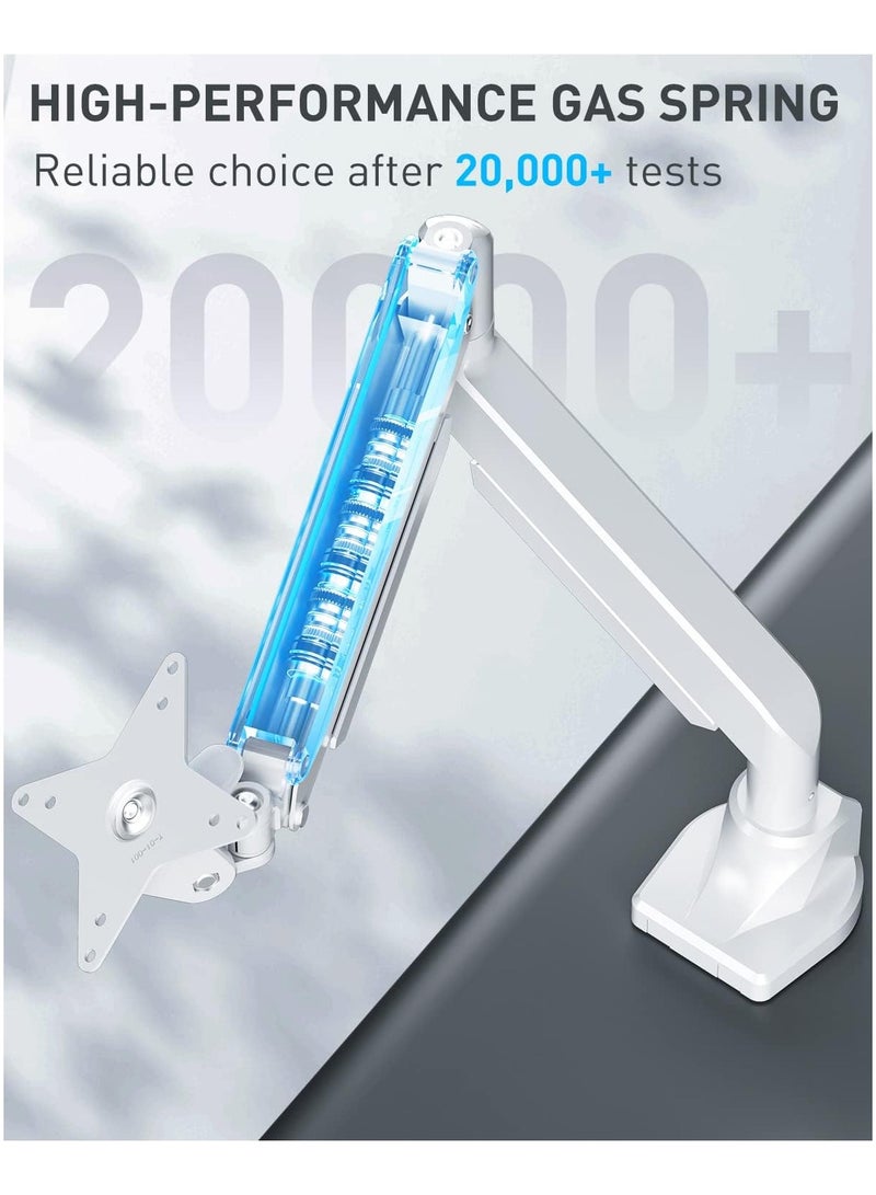 ارواق العالمي الحرة تحوم ذراع تلسكوبي قوس 13-32 بوصة دعم قاعدة شاشة مزدوجة الغاز الربيع عرض قوس - Image 4