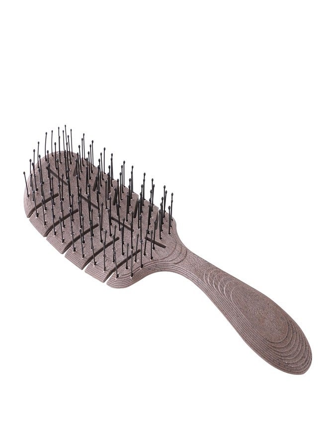 تشيميز أصفر فرشاة شعر صديقة للبيئة من يلو تشايمز للنساء والرجال | معطرة برائحة القهوة | لفك تشابك الشعر، مناسبة للشعر الرطب أو الجاف وجميع أنواع الشعر | علاجية | مصنوعة من مواد قابلة للتحلل الحيوي | لم تُختبر على الحيوانات | طبيعية | نباتية - Image 1