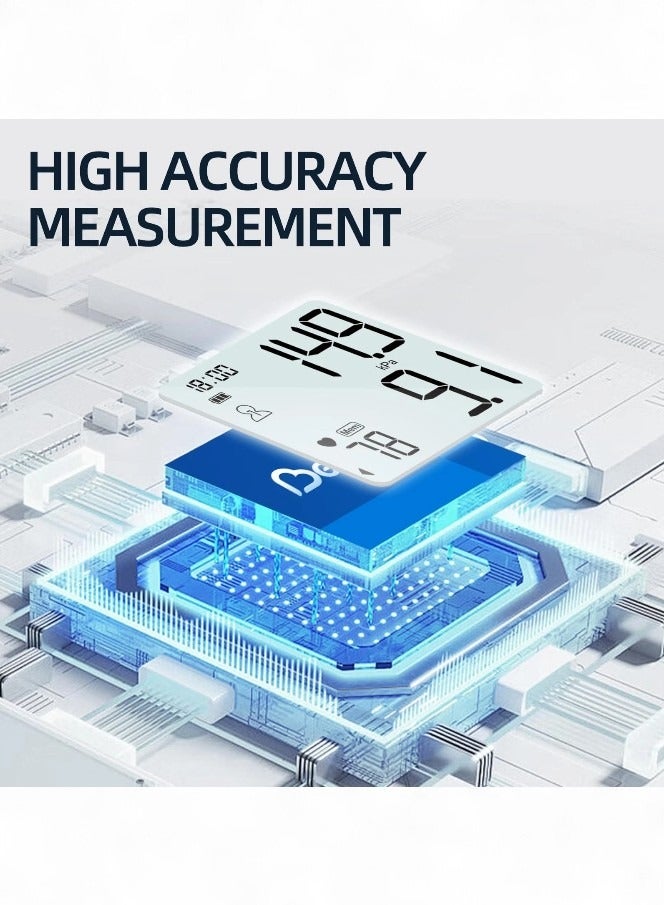 Automatic Digital Portable Wrist Blood Pressure Meter Accurate BP Monitor for Home Use - Image 3