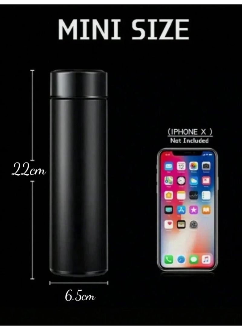 Smart Cup 1pc Double-Layer Stainless Steel Vacuum Flask, Insulated Bottle Suitable For Both Hot And Cold Beverages, Ideal For Various Scenarios Including Personal Use, Family Use, Indoor Sports, Studying, Campus Life, Outdoor Trips, Self-Driving Tours And More - Image 3