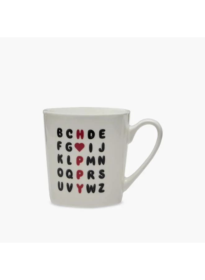 لايف ستايل Happy Color Changing Bone China Mug - 500 ml
