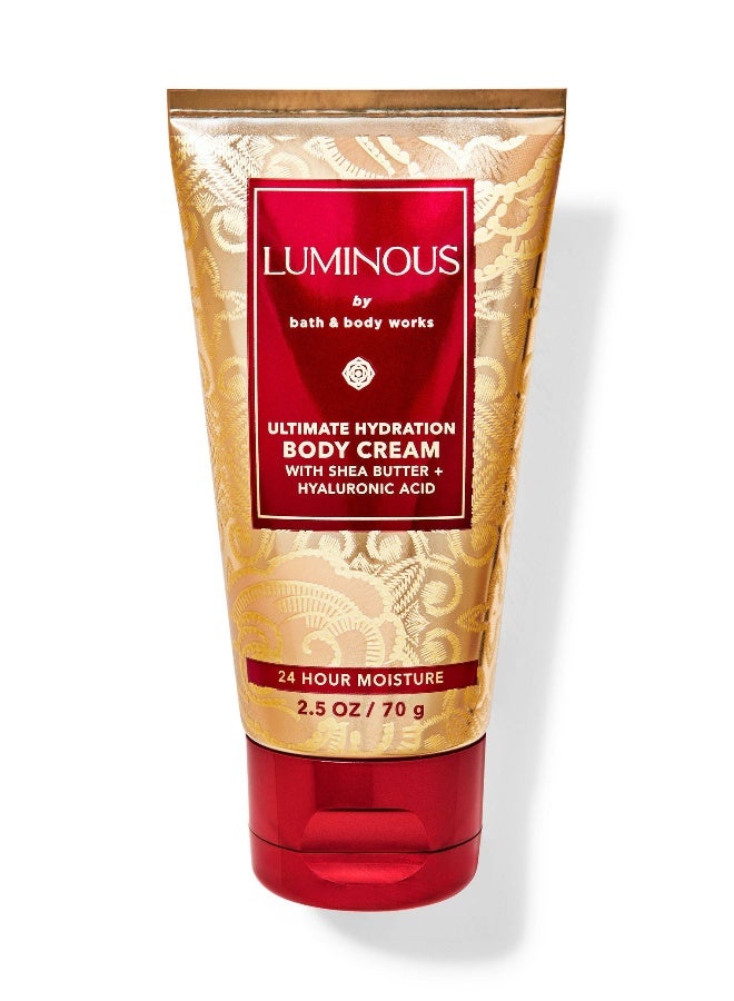 Bath & Body Works كريم الجسم بحجم السفر المتلألئ - Image 1