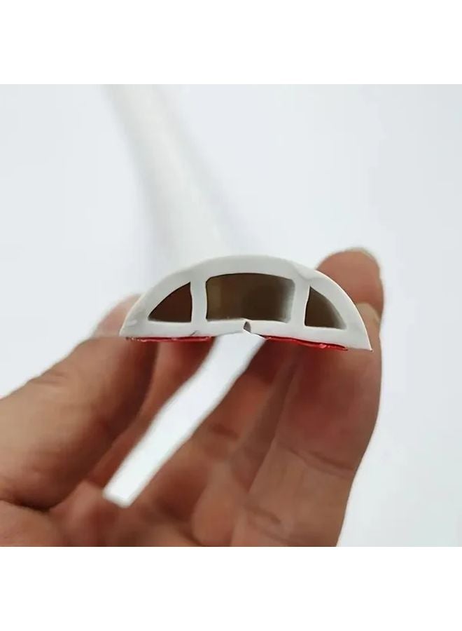 Fire Resistant TPE Cable Conduit 19 69inch Long Black 20 Grooves - Image 3