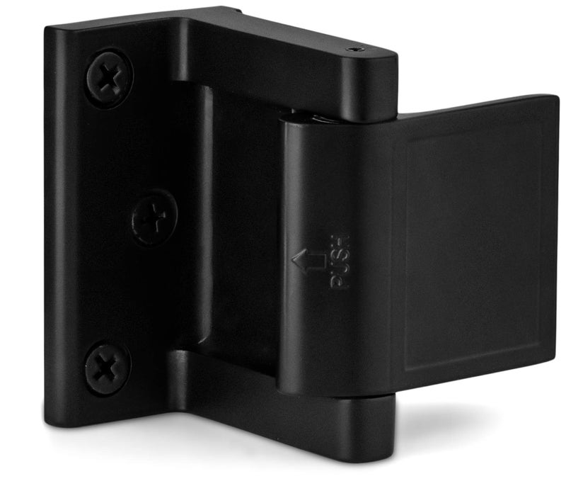 Berlin Modisch Door Lock Reinforcer Privacy Door Latch For In-Swinging Doors Extra High Resistance Home Door Security Lock Iron Black Finish - Image 5
