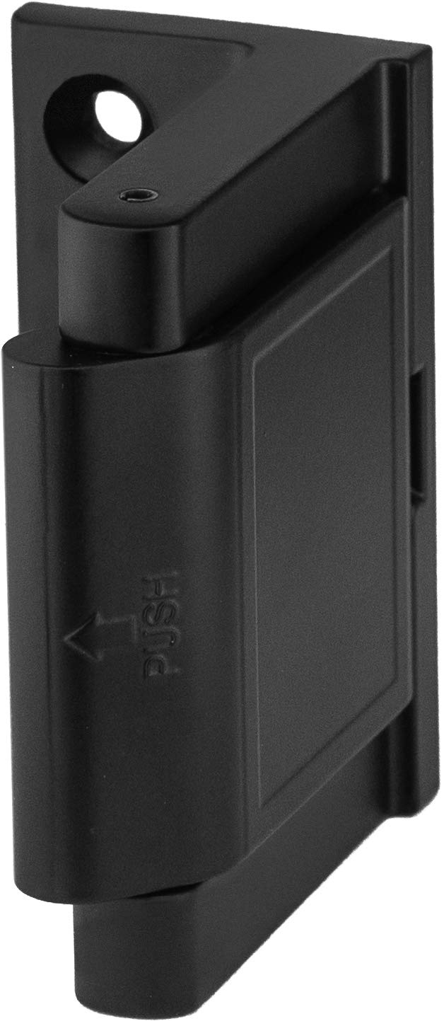 Berlin Modisch Door Lock Reinforcer Privacy Door Latch For In-Swinging Doors Extra High Resistance Home Door Security Lock Iron Black Finish - Image 2