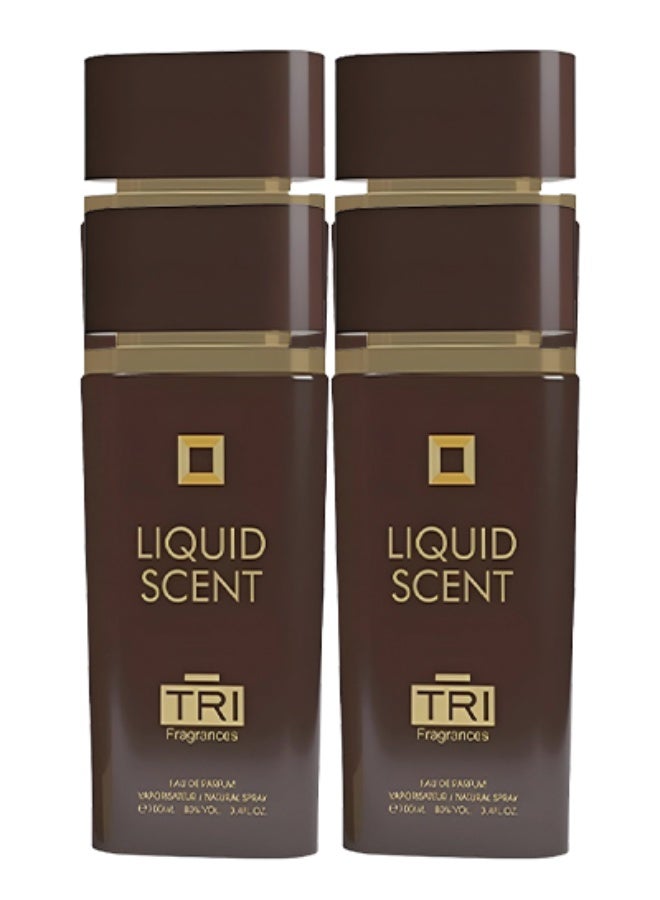 تي أر آي 4 قطع عطر ليكويد سينت للجنسين 100 مل - Image 1