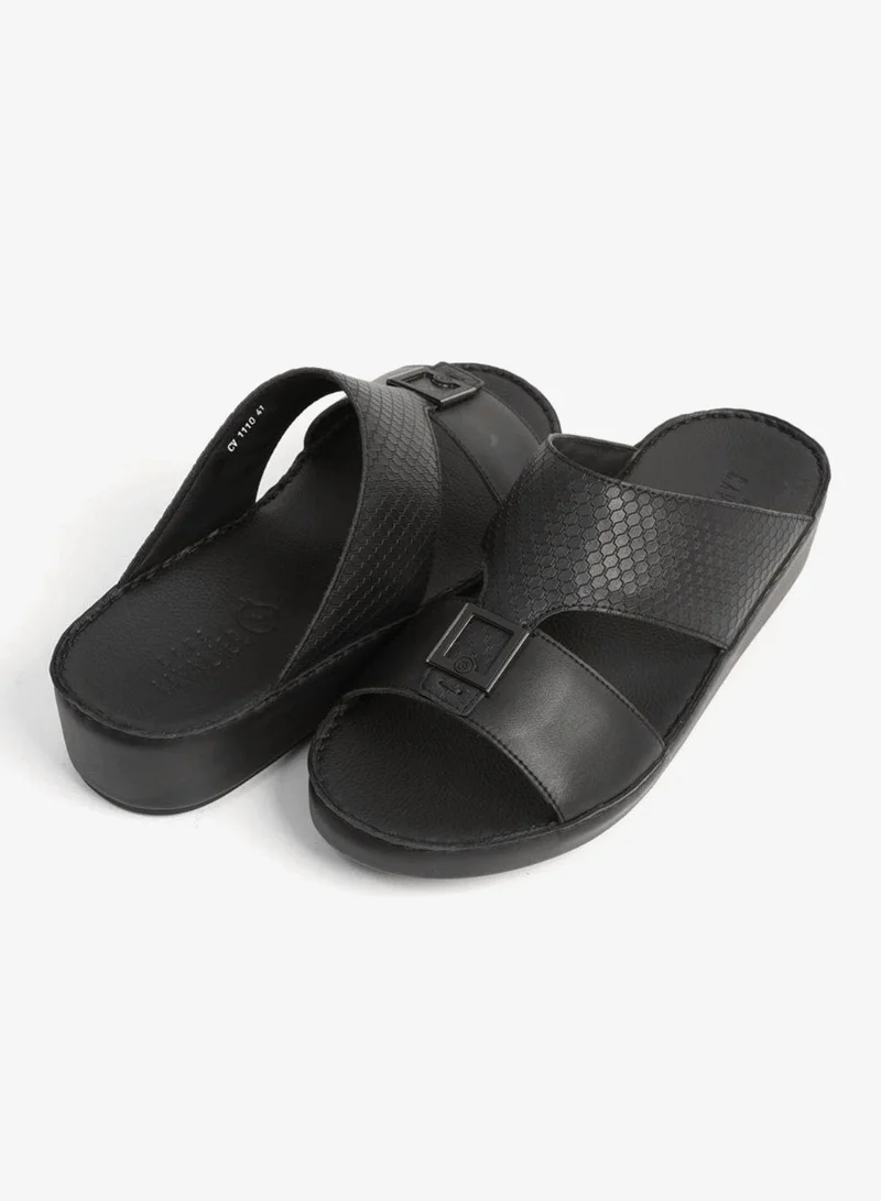 UOMO Cavalier UOMO CAVALIER MENS SANDALS  - CV1110 BLACK