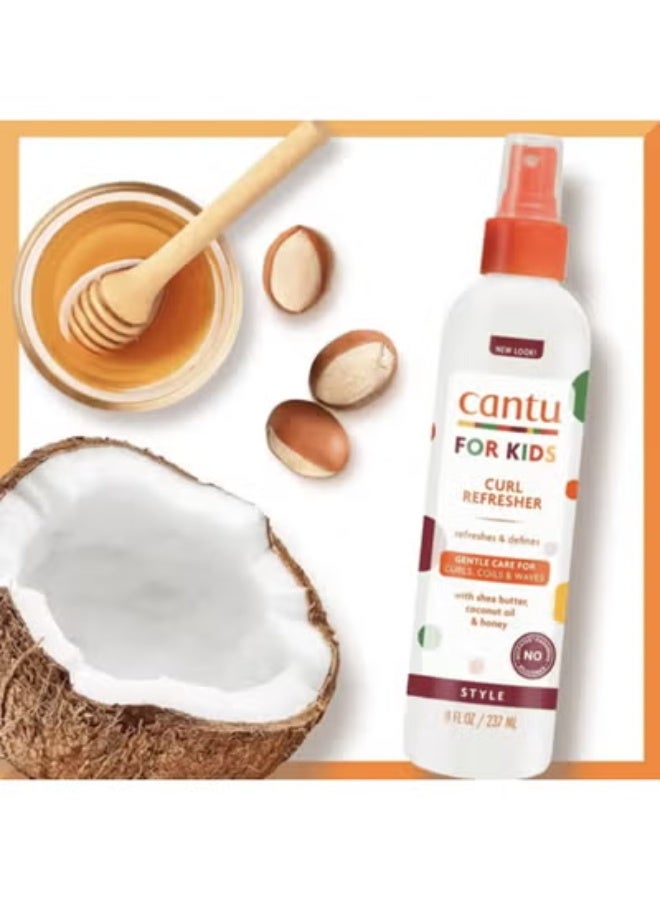 Cantu Refreshing Spray for Curly Hair for Kids - 237ml - Image 3