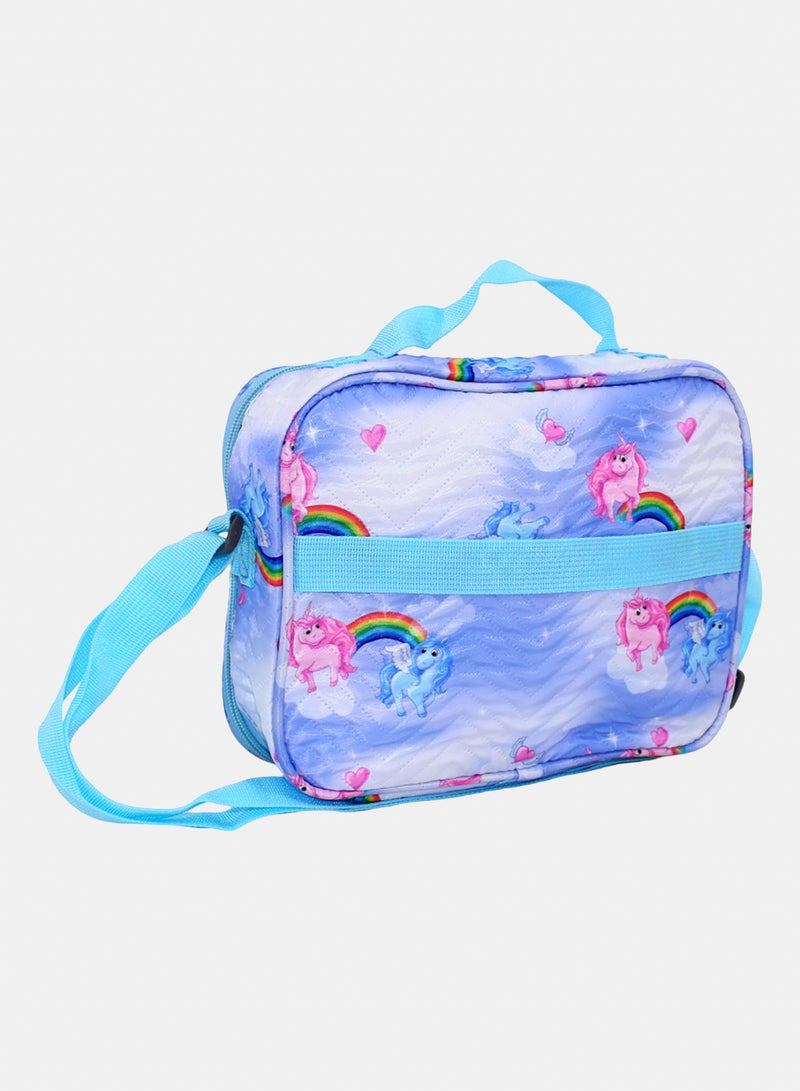 Migo Unicorn Lunch Bag – Baby Blue - Image 2
