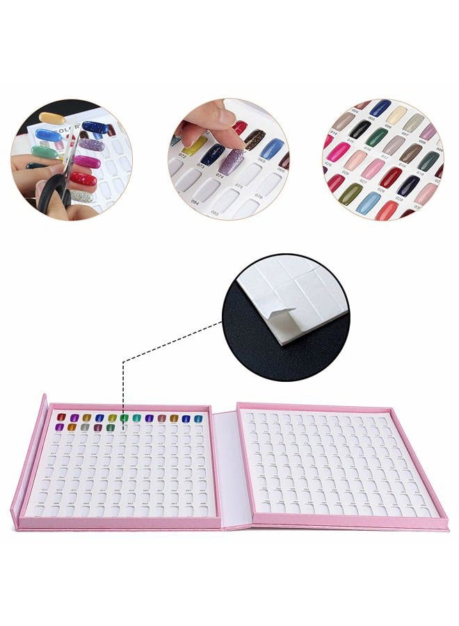 Noverlife 780PCS Nail Art False Tips Double-Sided Sponge Glue Adhesive Tape, Pre-cut Self-Adhesive Foam Strips Fixing Sticker for Nail Design Gel Polish Color Display Card Book - Image 3