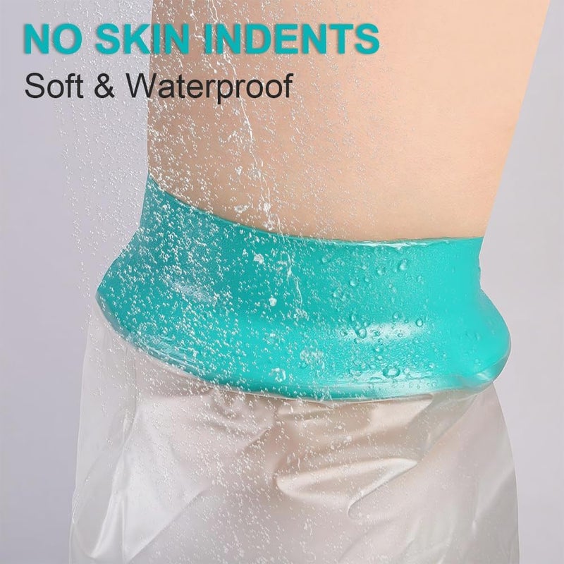 Waterproof Leg Cast Cover for Showering - Reusable Shower Sleeve for Leg After Surgery - Image 2