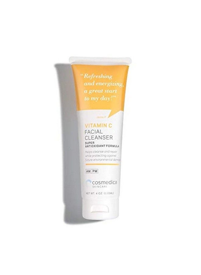 Cosmedica Skincare Vitamin C Facial Cleanser 4 Oz Vitamin C For Antiaging Gentle Face Cleanser Refreshes And Restores Skin’S Natural Vibrance And Clarity  - Image 2