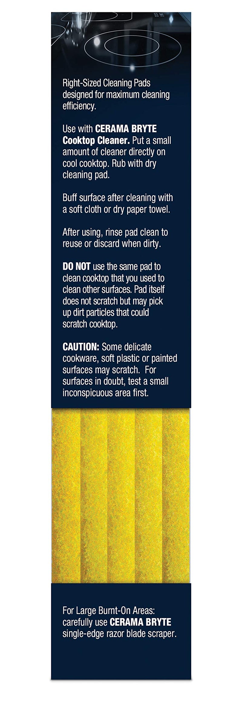 Cerama Bryte Cooktop Cleaning Pads, 10-Count 2 Pack - Image 4