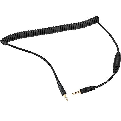 PHOLSY 2.5mm P6 Off-Camera Remote Cable for Panasonic S5, S1H, S1RM, S1R, S1M, S1, G95, G91, FZ10002, G9, GH5, G85, G81, GX8, GX7, GH4, GH3, FZ2500, FZ2000,FZ1000, FZ330, FZ300, FZ200 - Image 1