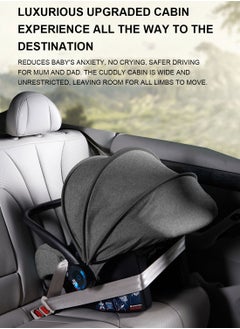 MaBaby 4-In-1 Baby Safety Car Seat With Adjustable Backrest And Canopy, Three-Point Safety Belt, 0 - 15 Months  - Image 5