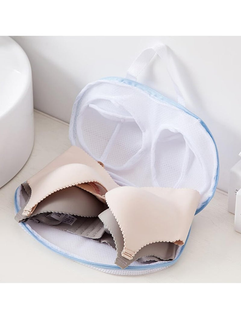 Oasisgalore 4 pcs Bra Washing Bag Set, Anti-Deform Mesh with Zip & Handle, Delicate Laundry Bags for Machine Washing - Image 4