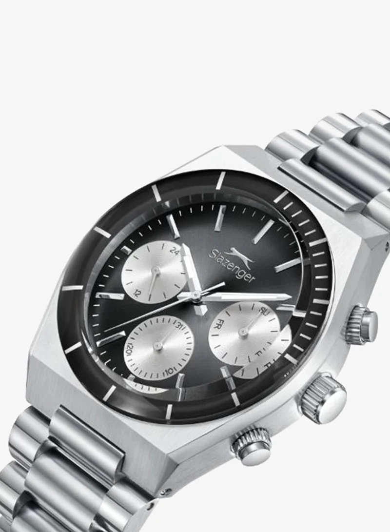 Slazenger Men's Metal Multi Function Watch SL.9.2484.2.04 - 41 mm