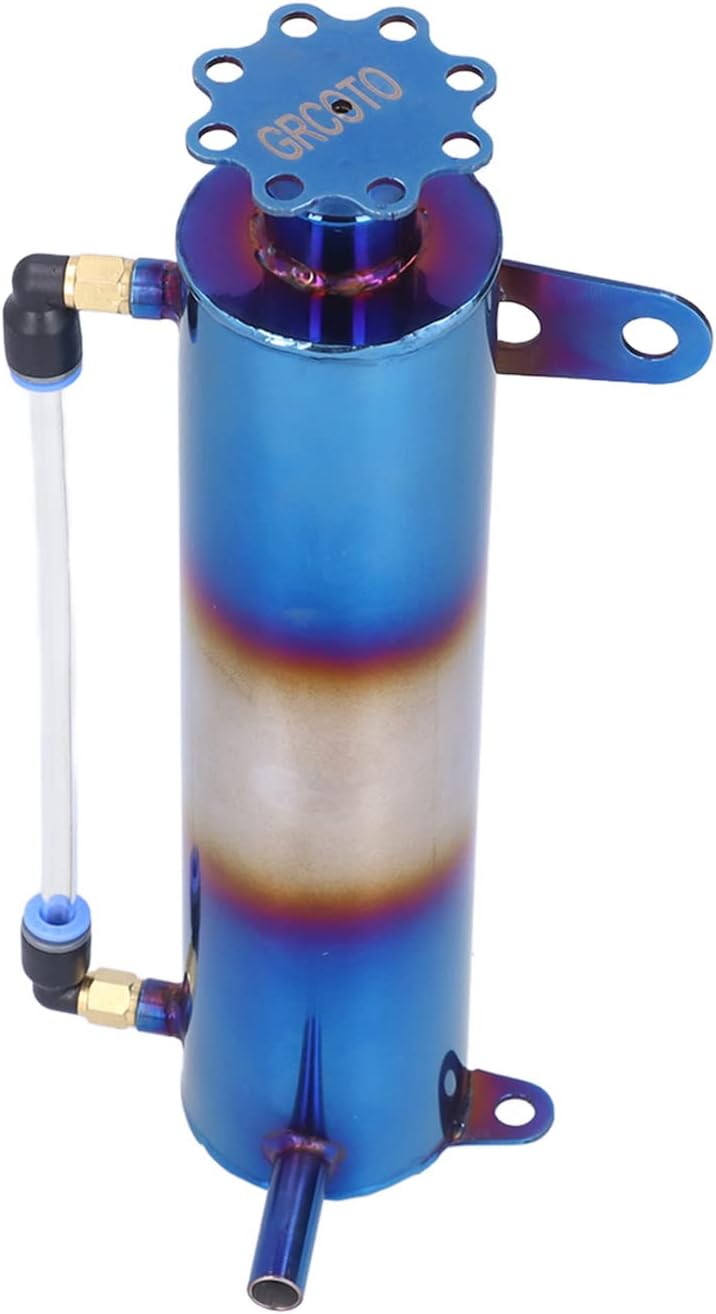 500ML Radiator Coolant Tank, Aluminum Alloy Overflow Reservoir with Large Capacity for Car, Prevents Leakage and Increases Horsepower - Image 4