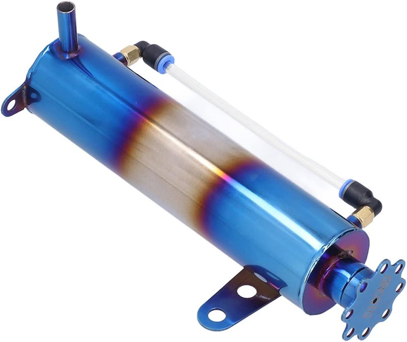 500ML Radiator Coolant Tank, Aluminum Alloy Overflow Reservoir with Large Capacity for Car, Prevents Leakage and Increases Horsepower - Image 2