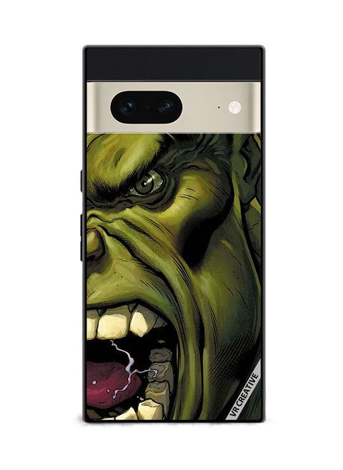 Protective Case Cover For Google Pixel 7 Hulk Design Multicolour