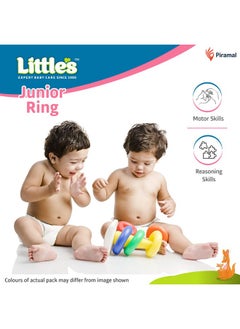 Little's Junior Ring | Stacking Toys For Kids | 6 Rings Multi-Colour Kids Toys | Colorful Toddler Activity Toys | Baby Toys | Motor And Reasoning Skills  - Image 3
