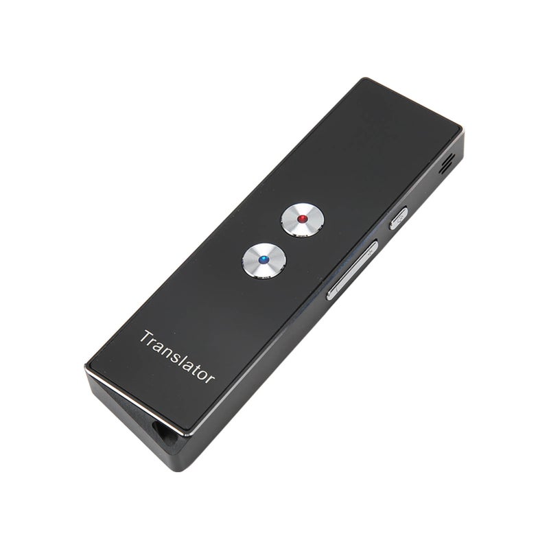 Translator Device Support 74 Languages 70 Accents Real Time Bluetooth 5.0 99% Accuracy Rate Handheld Smart Voice Translator Black - Image 2