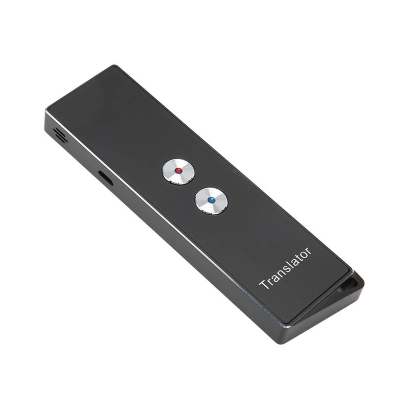 Translator Device Support 74 Languages 70 Accents Real Time Bluetooth 5.0 99% Accuracy Rate Handheld Smart Voice Translator Black - Image 3