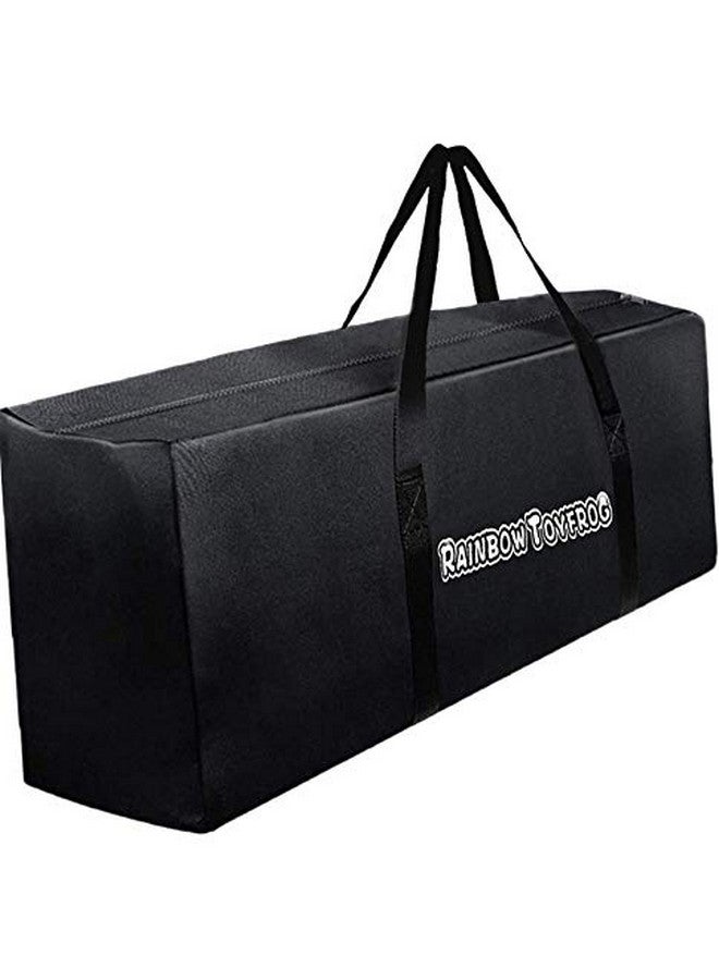 RAINBOW TOYFROG Giant 4 in a Row Connect Game Carrying Duffle Bag - Easy Storage & Transportation for Life Size Jumbo 4 to Score Connect Four Outdoor Board Game (Game Not Included)47"Convas Sport Travel Duffle Bag  - Image 1