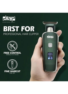 DSP ® Mini Hair Trimmer for Men Electric Balding Clippers Zero Gapped Mustache Trimmer with 1-3mm Limit Combs, USB Type-C (Green)  - Image 2