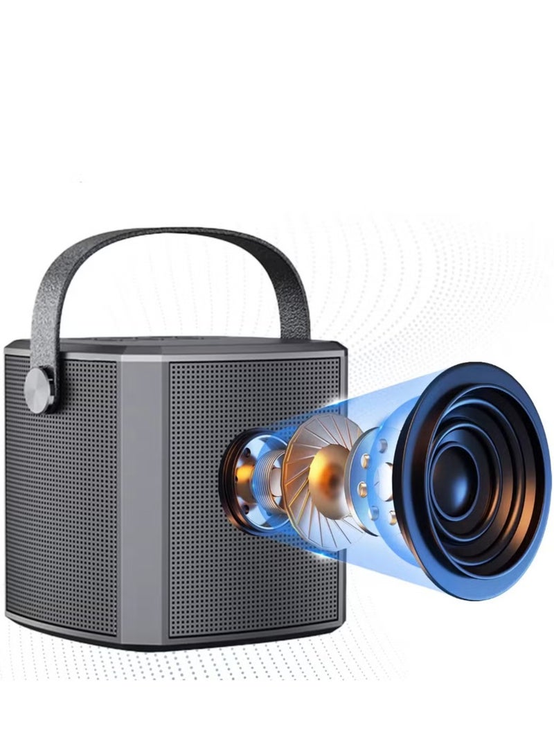 JAJEEK "Bluetooth Karaoke Speaker for Kids & Family | Professional Microphone with Built-In PA System | Portable Outdoor Singing Speaker | Perfect for Karaoke Parties, Home Entertainment, Outdoor Events, & Kids Singing Fun" - Image 2