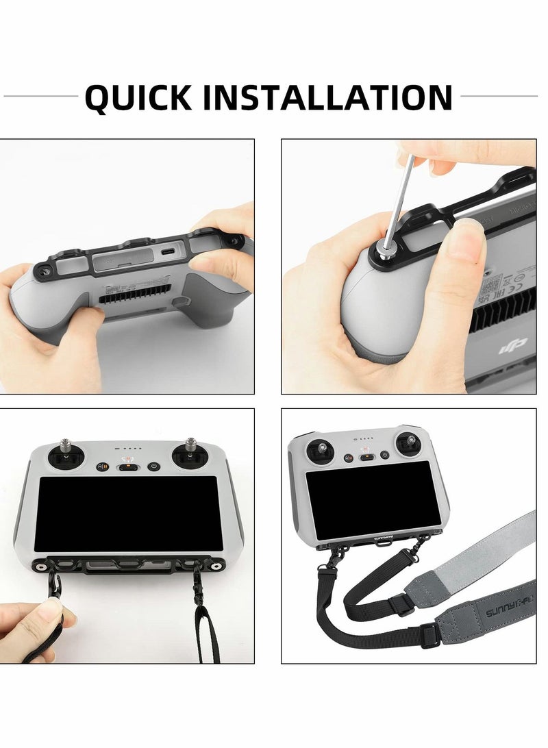 Neck Lanyard for DJI Mini 3 Pro Drone, Hand Free Lanyard with Aluminum Alloy Hook Clip Buckle - Image 3