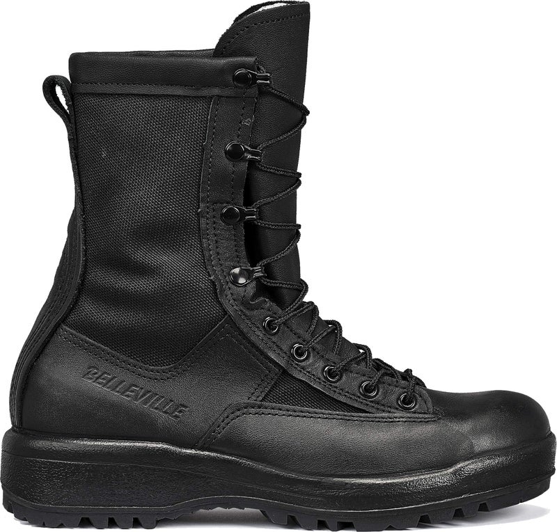 BELLEVILLE B Belleville Arm Your Feet 700 8" Waterproof Duty Black Tactical Boots for Men - Polishable Leather and Nylon with Oil-Resistant Gore-Tex Lining for Police, EMS, and Security Personnel, Black - 7.5R - Image 2