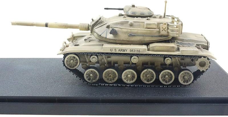 klarako 1/72 American M60A3 Tank Model with Dustproof Box Collection Action Model Gifts for Kids Adults - Image 5