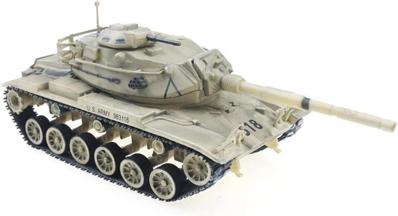 klarako 1/72 American M60A3 Tank Model with Dustproof Box Collection Action Model Gifts for Kids Adults - Image 3