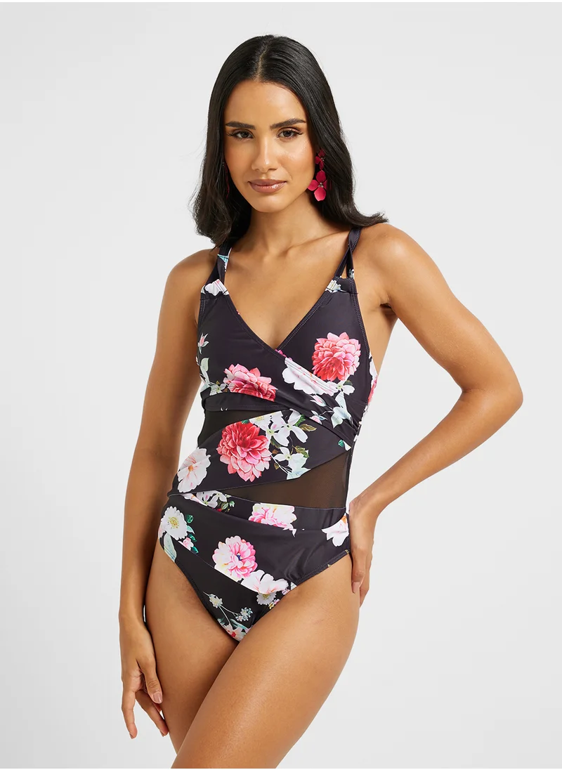 ايلا Floral Print Swimsuit