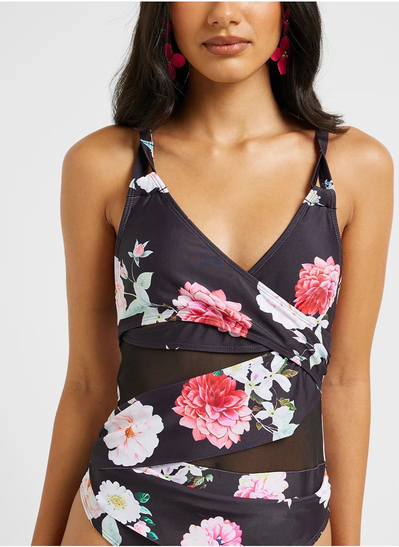 ELLA Floral Print Swimsuit