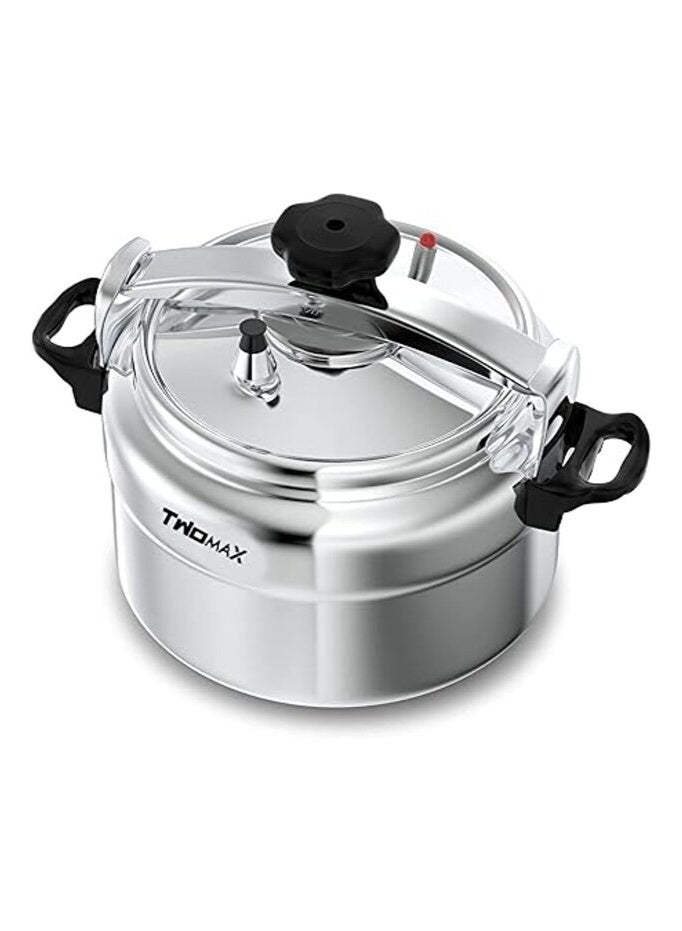 Twomax Silver aluminum pressure cooker 15L - Image 1