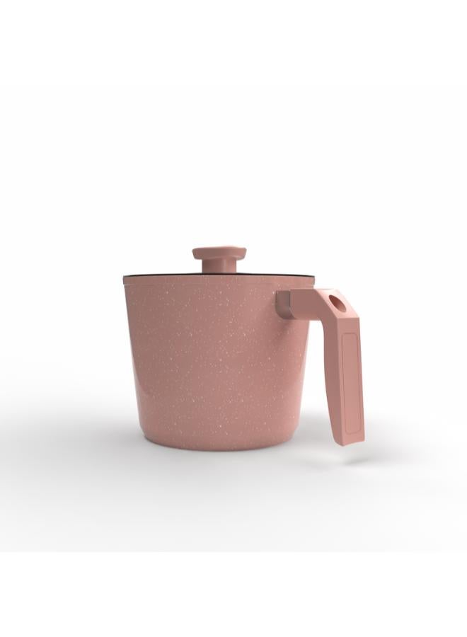 توب شيف قدر حليب جرانيت مقاس 16 وردي - Image 2