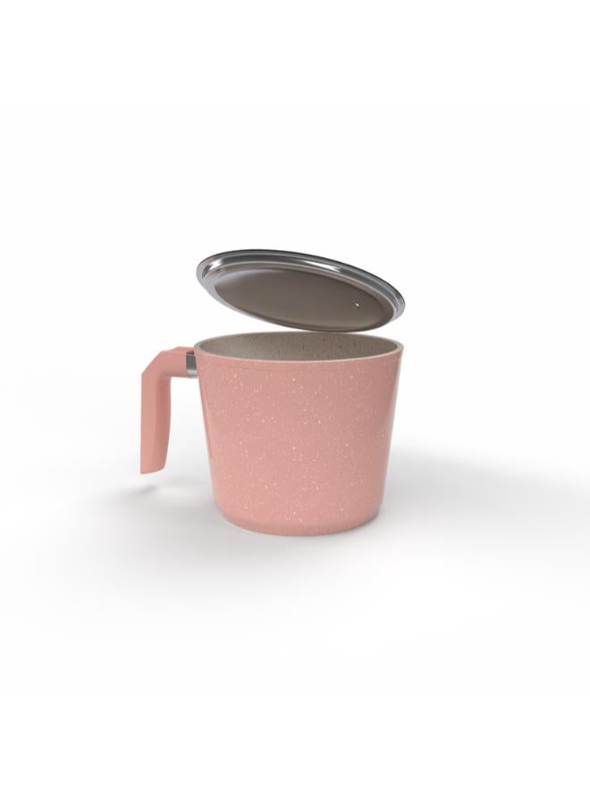 توب شيف قدر حليب جرانيت مقاس 16 وردي - Image 4