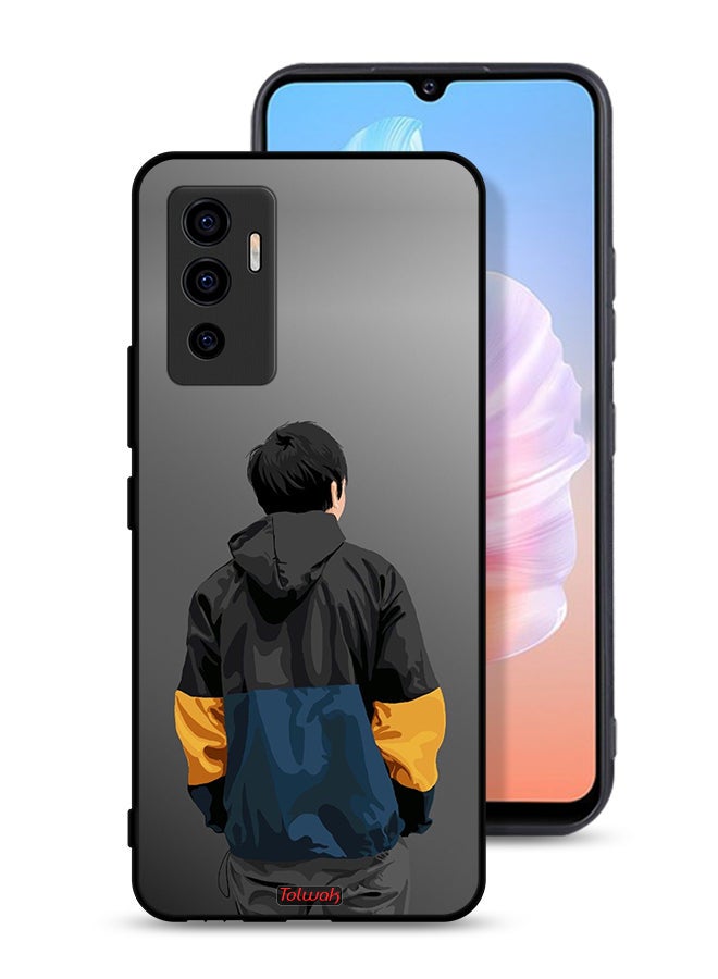 Tolwak Vivo V23e 4G Protective Case Cover Boy Portrait Art - Image 1