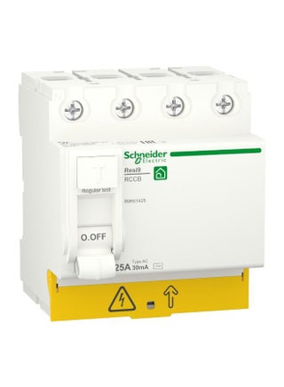 Schneider Electric Resi9, 4P, 25A Residual Current Circuit Breaker (Rccb), Ac Type, 30Ma - pzsku/Z8685ED1337984614F372Z/45/_/1723718839/2660817d-9f4d-43c1-b3f6-7907410aa732
