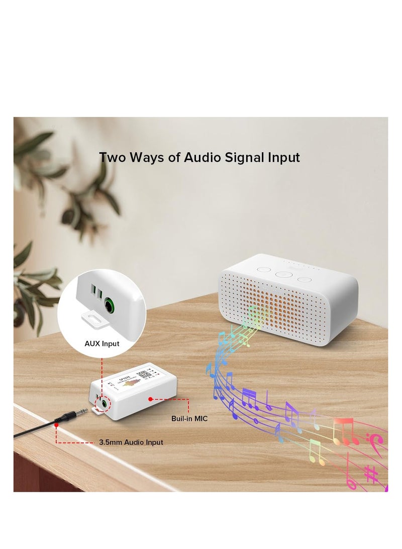 Music Bluetooth Full Color Controller, Smart Mobile Phone APP Control Music Remote Controller, Support Almost All The LED IC Chip Suit for LED Strip, Matrix Panel,Module Buli-in Mic/AUX Input - Image 3