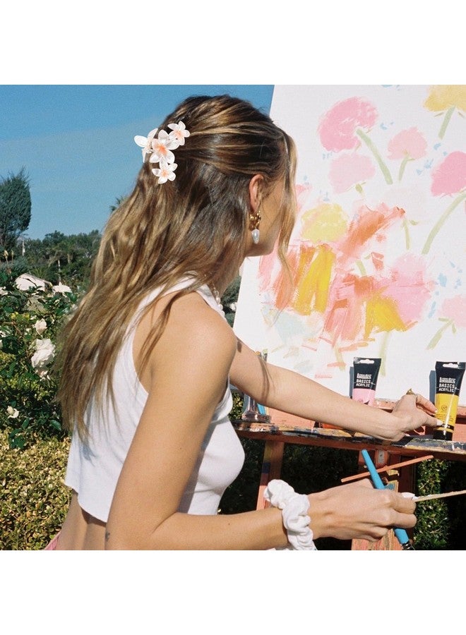 أماريفير مشابك شعر من Amariver مكونة من 4 قطع على شكل زهرة لامعة - مخالب شعر سميكة/رفيعة غير قابلة للانزلاق، إكسسوارات شعر قوية التثبيت للنساء والفتيات - Image 5