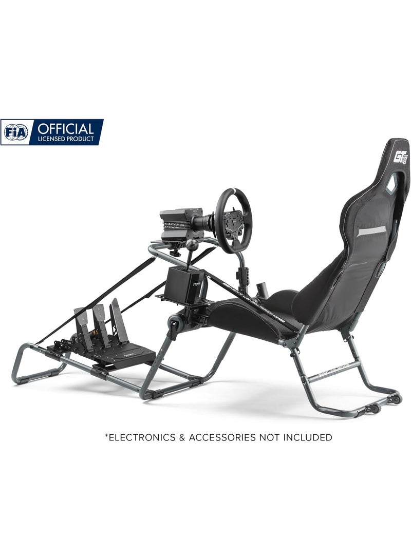 نيكست ليفل ريسينغ قمرة قيادة سباق قابلة للطي Next Level Racing GTLite Pro - إصدار Carbon Grey - NLR-S031GR - Image 4