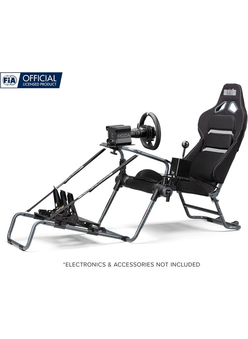 نيكست ليفل ريسينغ قمرة قيادة سباق قابلة للطي Next Level Racing GTLite Pro - إصدار Carbon Grey - NLR-S031GR - Image 3